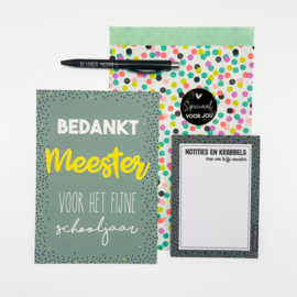 Cadeaupakket "Meester"