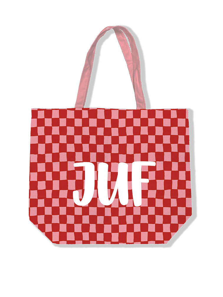 Tas katoen 'juf'