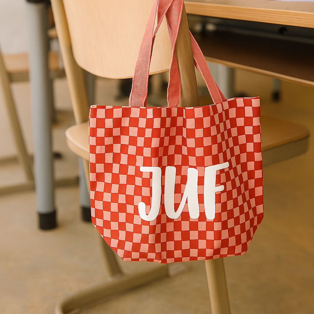 Tas katoen 'juf'
