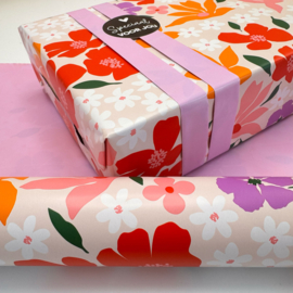 Inpakpapier 'Bloemetjes'