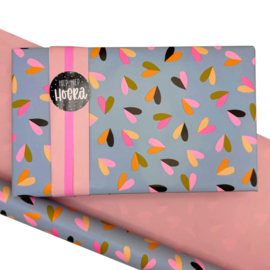 Inpakpapier 'Hartjes'