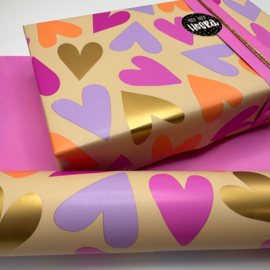 Inpakpapier 'Grote Harten'