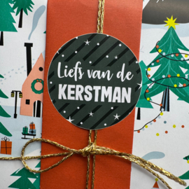 Inpakpapier 'Kerstlandschap' dubbelzijdig