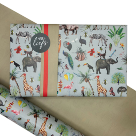 Inpakpapier 'Jungle'