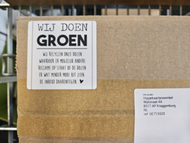 Duurzaam: Wij doen groen