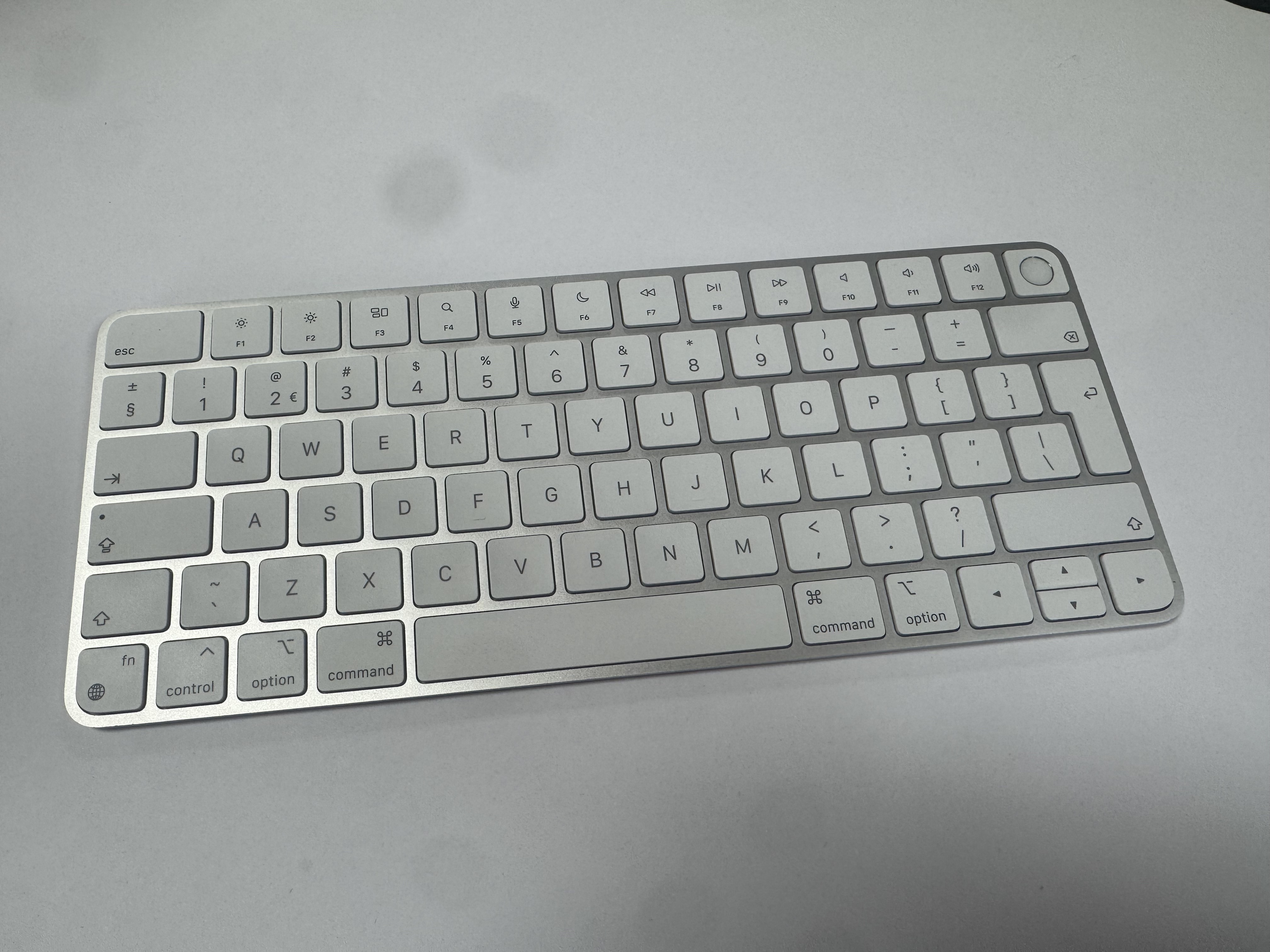 Apple keyboard met fingerprint