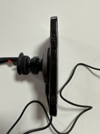 Magneet  houder + lader in 1