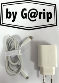 Laadset kabel + blok snellader geschikt voor iPhone