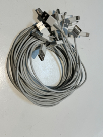gebruikte kabels usb- lightning 10 stuks
