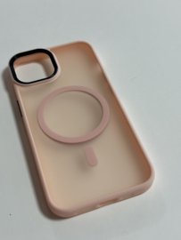 Iphone 14 pro hoes Roze met magsafe DM