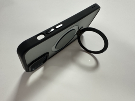 Iphone 12 PRO hoes  met standaard + magsafe magneet lader