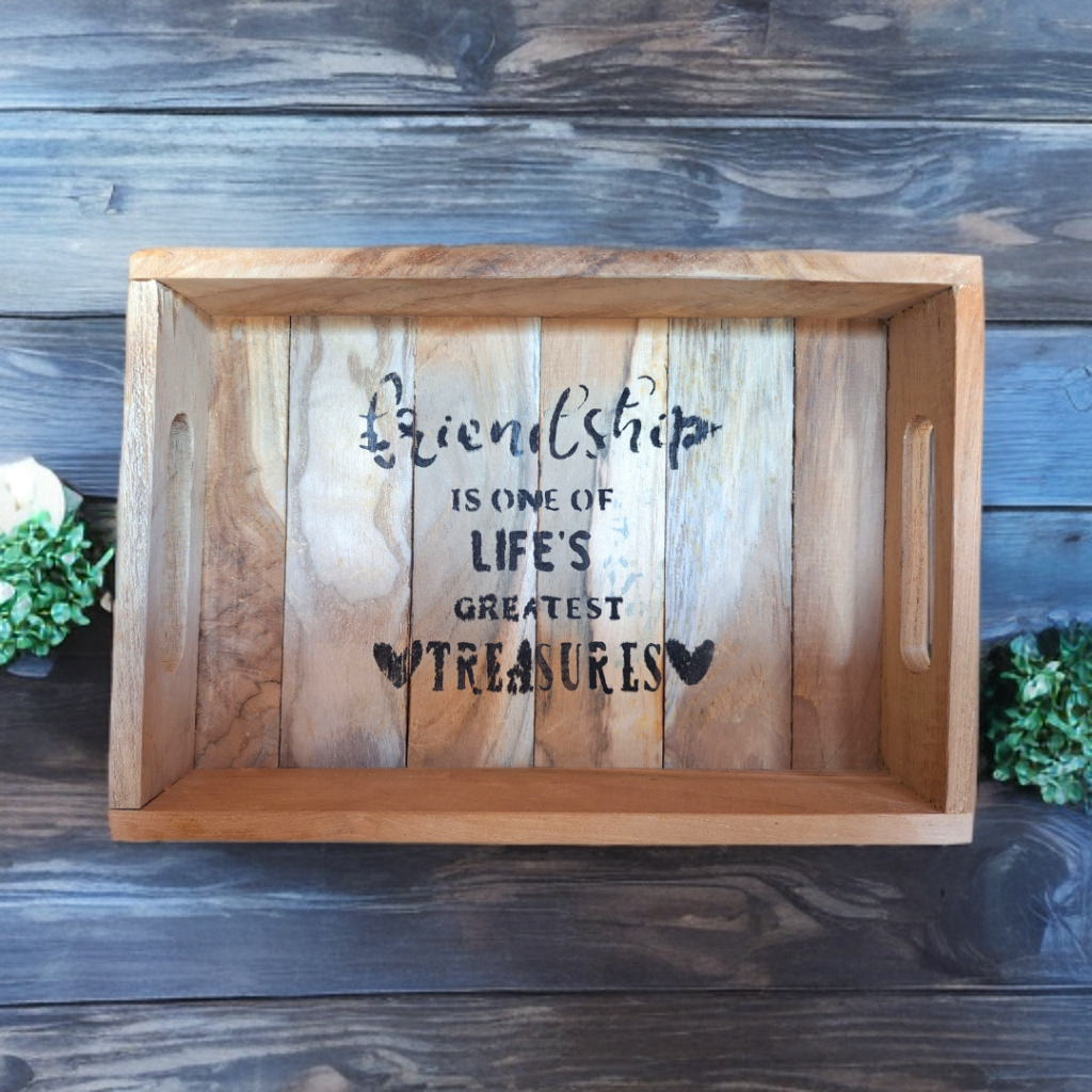 Dienblad ~ Friendship is one of life's greatest treasures~ Tika's Collection