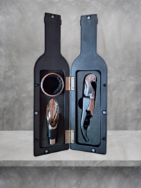 Wine tools in a bottle