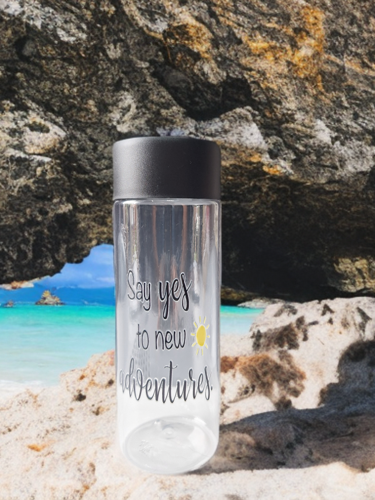 Drinkfles - Say yes to new adventures