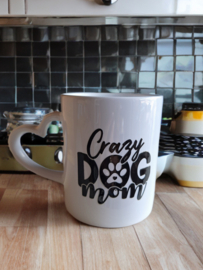 Koffiemok - Crazy dog mom