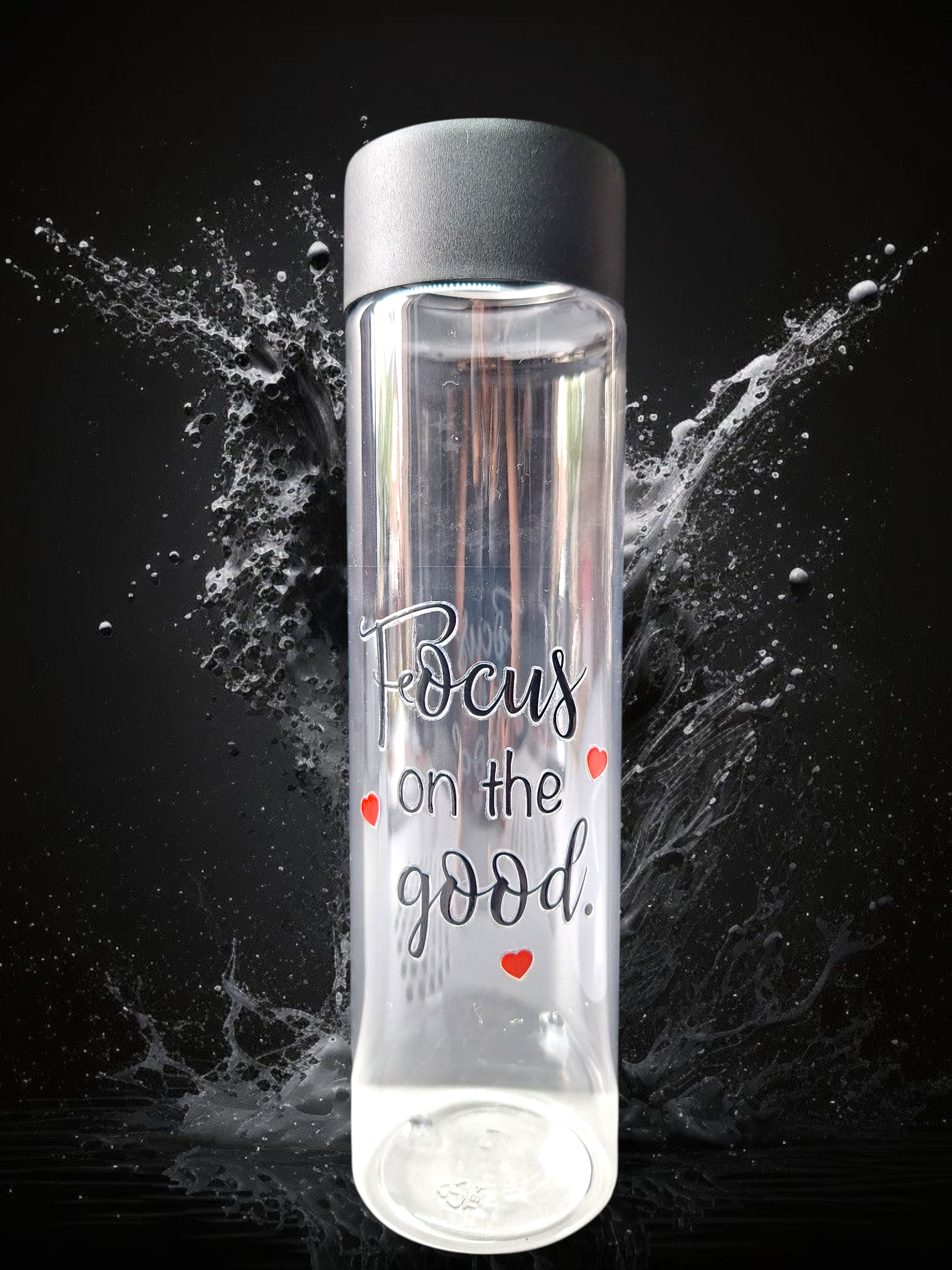Drinkfles - Focus on the good