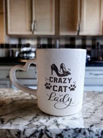 Koffiemok -  Crazy cat lady
