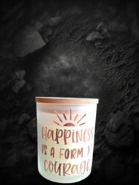 Kaars - Happiness - Handmade