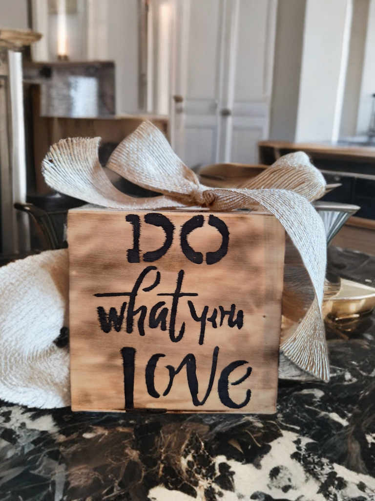 Spaarpot - Do what you love - Tika's Handmade Collection