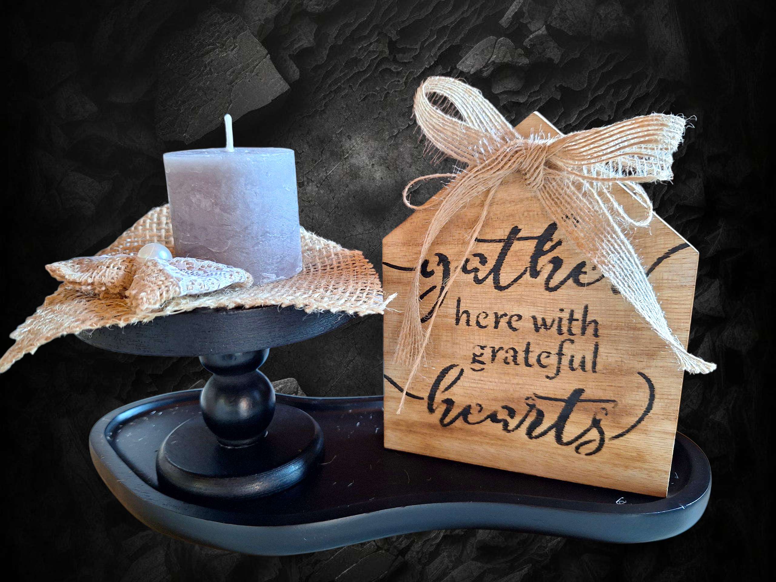 Houten huisje - Gather here ... - Tika's Handmade Collection