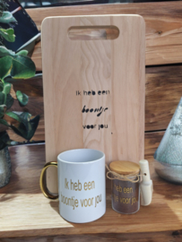 Geschenkset - Ik heb een boontje voor jou