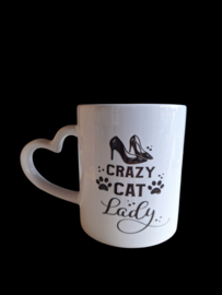 Koffiemok -  Crazy cat lady