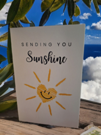 Wenskaart Sunshine