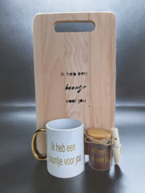Geschenkset - Ik heb een boontje voor jou
