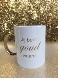 Koffiemok - Je bent goud waard