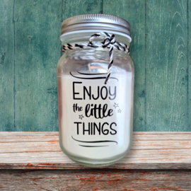 Kaars - Enjoy the little things