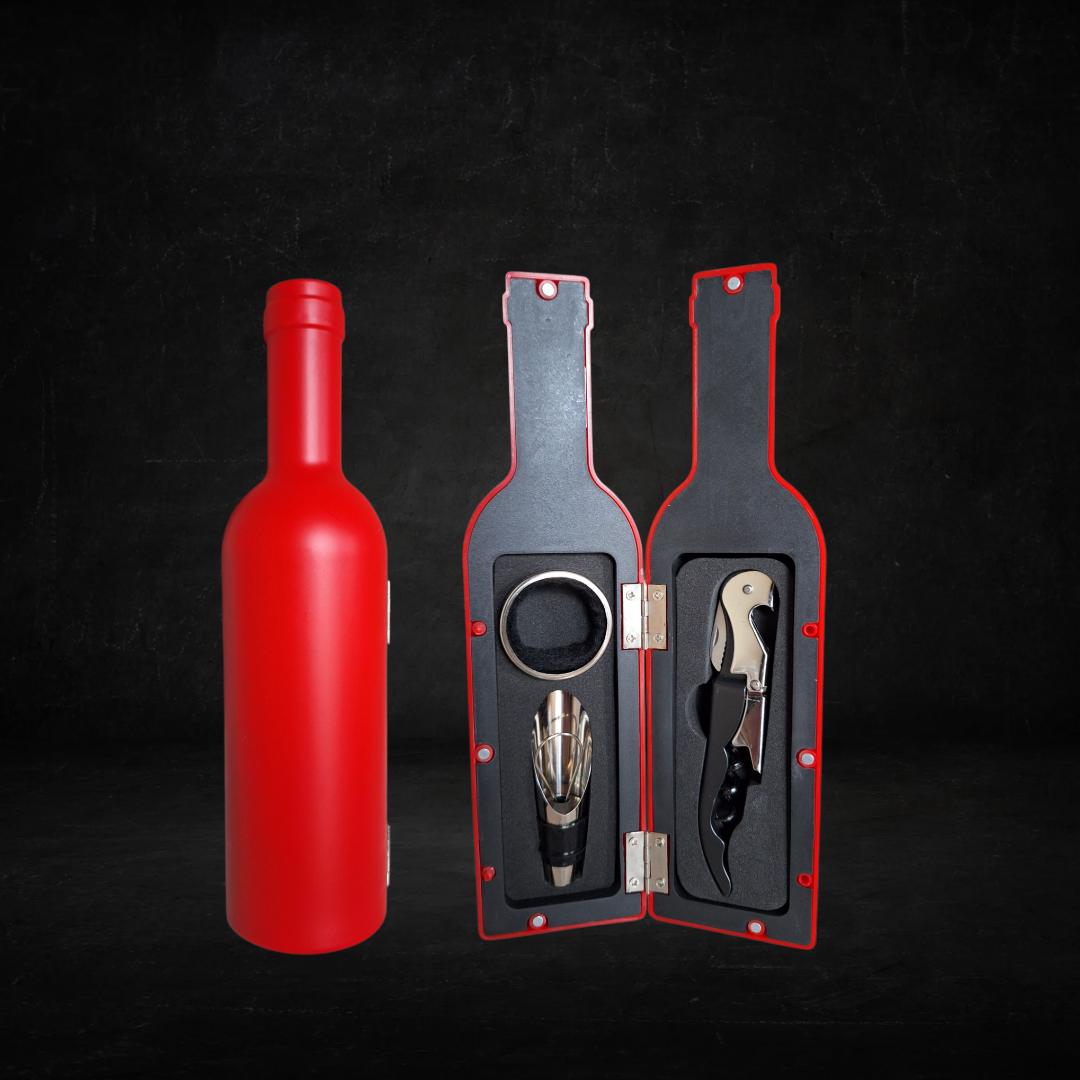 Wine tools in a bottle
