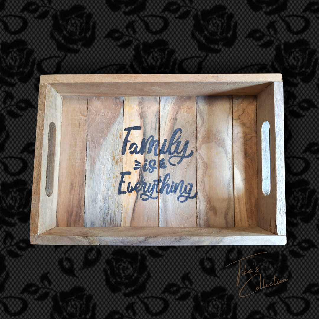 Dienblad ~ Family is everything ~ Tika's Collection