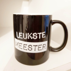 Koffiemok Leukste Meester