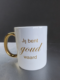 Koffiemok - Je bent goud waard
