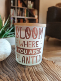 Kaars - bloom - Handmade