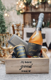 Geschenkset Jij bent goud waard