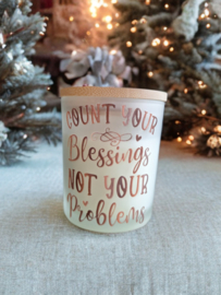 Kaars - Blessings - Handmade