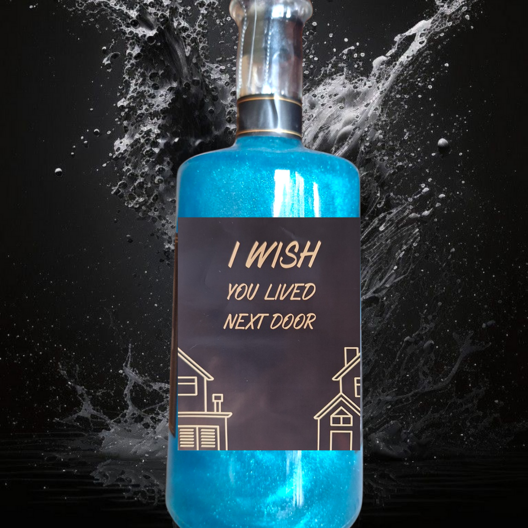Glittercocktail Vodka Caramel - I wish you lived next door