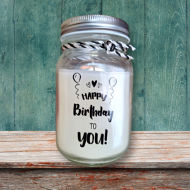 Kaars - Happy birthday to you