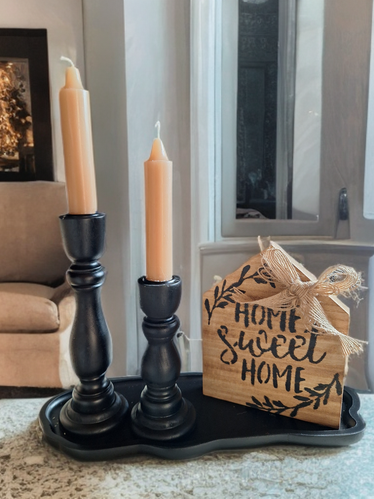 Houten huisje - Home sweet home - Tika's Handmade Collection
