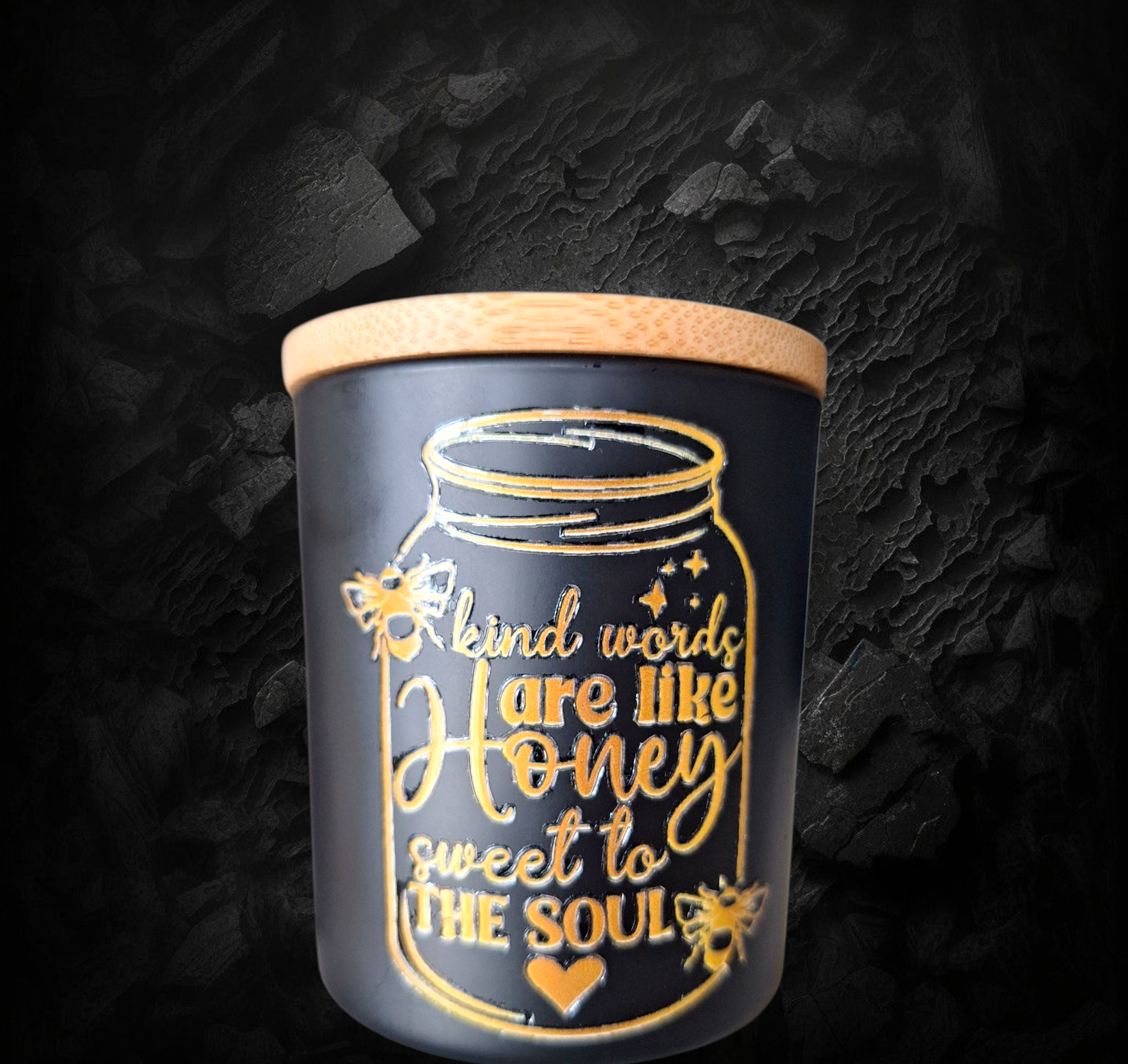 Kaars - Honey - Handmade
