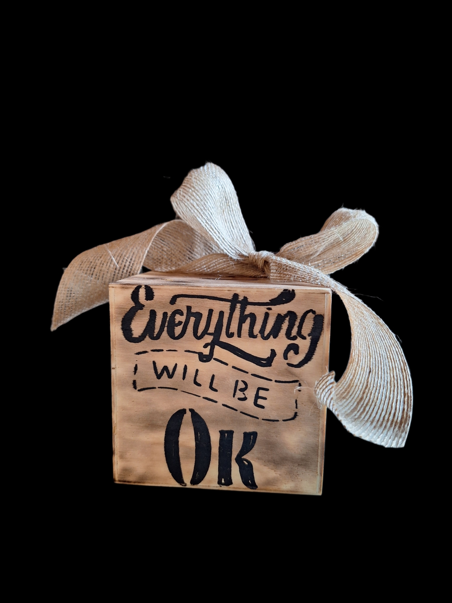 Spaarpot - Everything will be ok - Tika's Handmade Collection