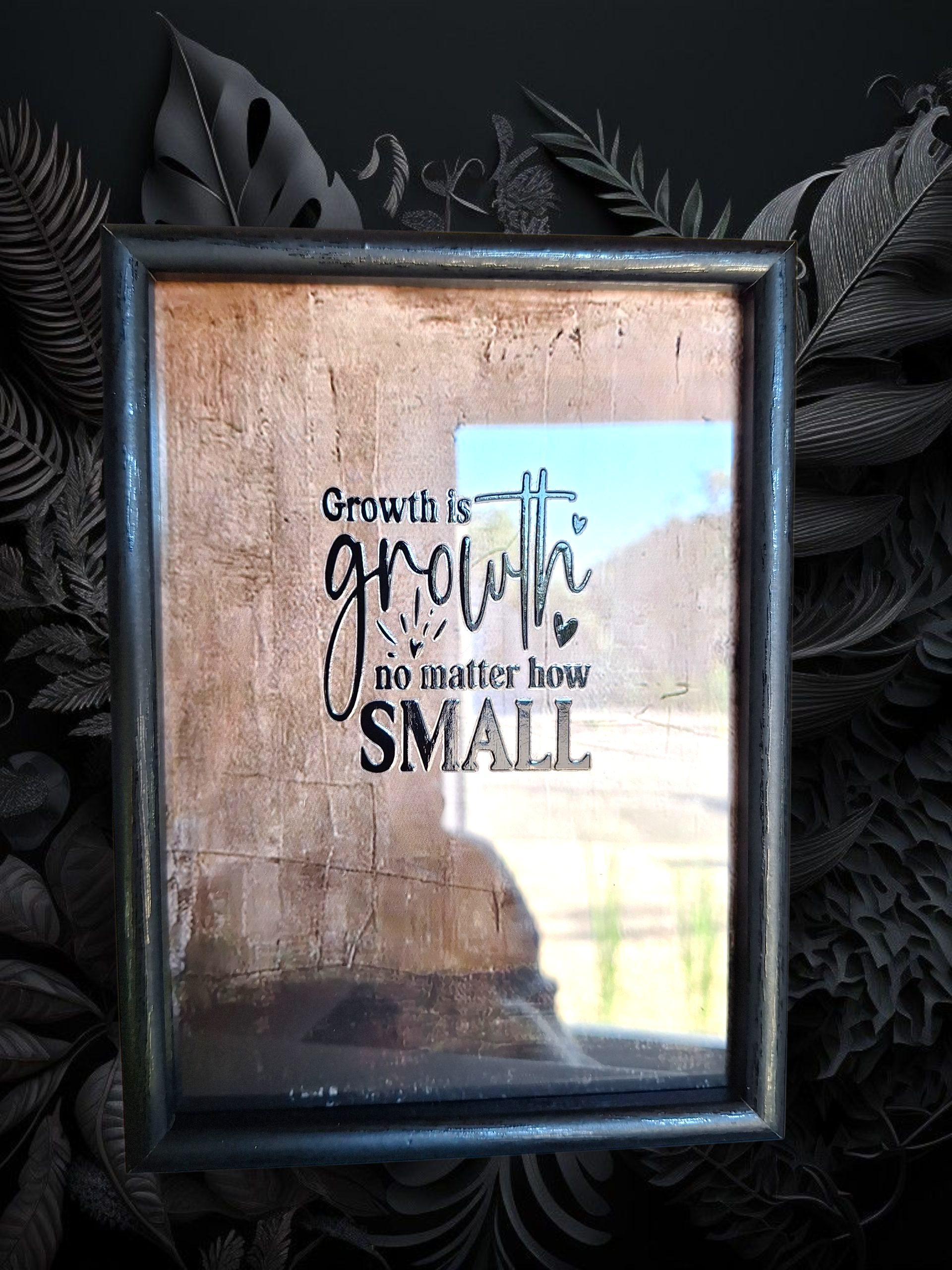 Spaarpot zwart - Growth