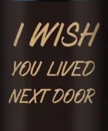 Glitterwijn Rosé Strawberry - I wish you lived next door