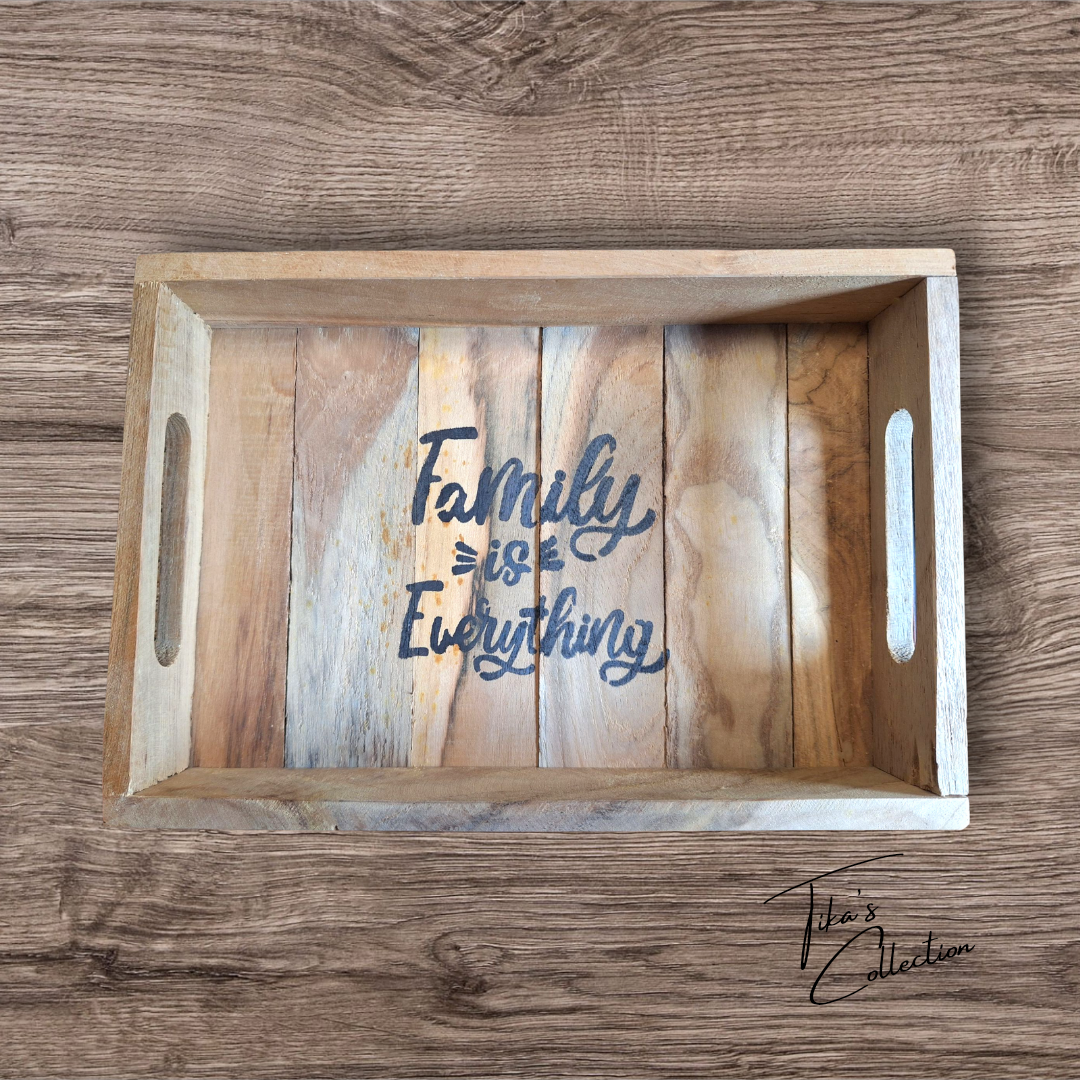 Dienblad ~ Family is everything ~ Tika's Collection