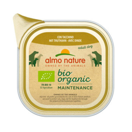 Almo Nature  Hond Bio Organic Kalkoen 100 g