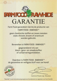 Farm Food Rawhide Munchies 35stuks met hart/rijst