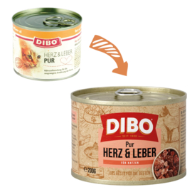 Dibo pur Hart en Lever 200g