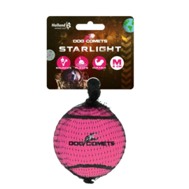 Dog comets tennisbal starlight
