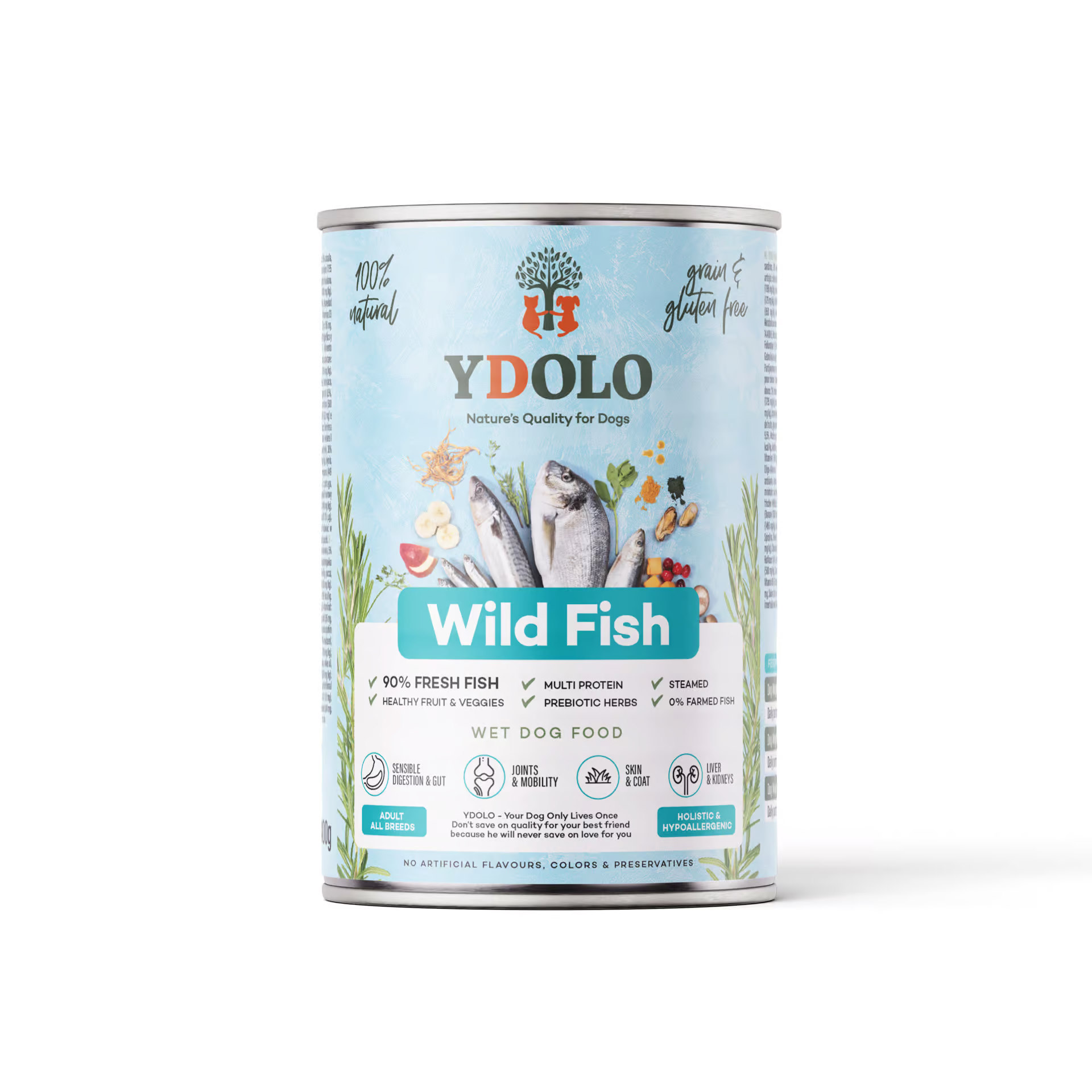 Ydolo blik wild gevangen vis 395gr